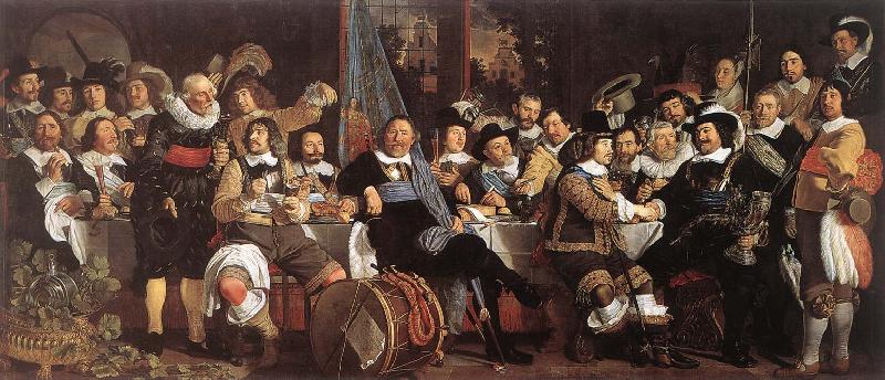  Celebration of the Peace of Mnster, 1648, at the Crossbowmen s Headquarters